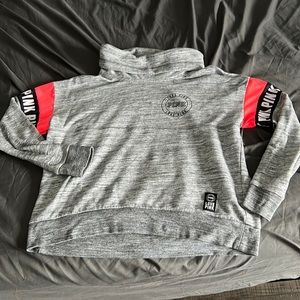 Pink brand cowl neck long sleeve